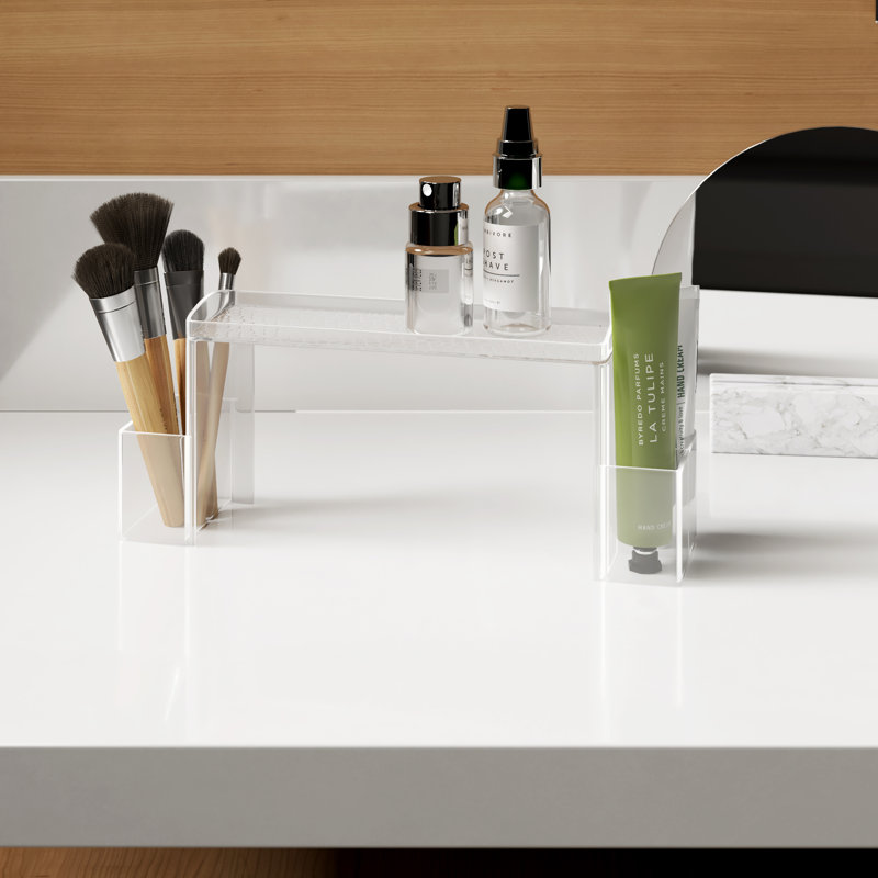 Plastic 3 Compartment Hair Tool Holder