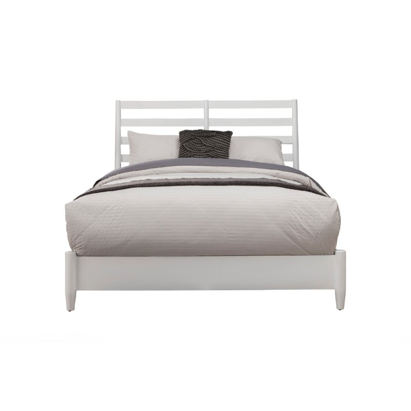 Lit standard en bois Lamphere, Double
