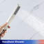 Robinet de baignoire romaine monocommande à fixation murale avec inverseur et douchette-91935246
