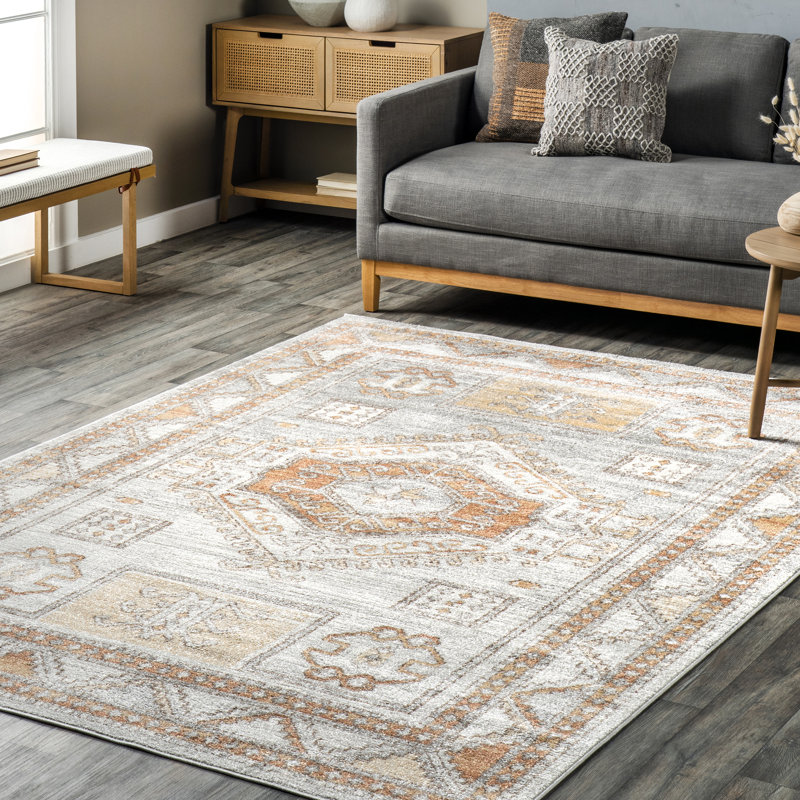 Wadlington Oriental Indoor Rug, Rectangle 4' x 6'