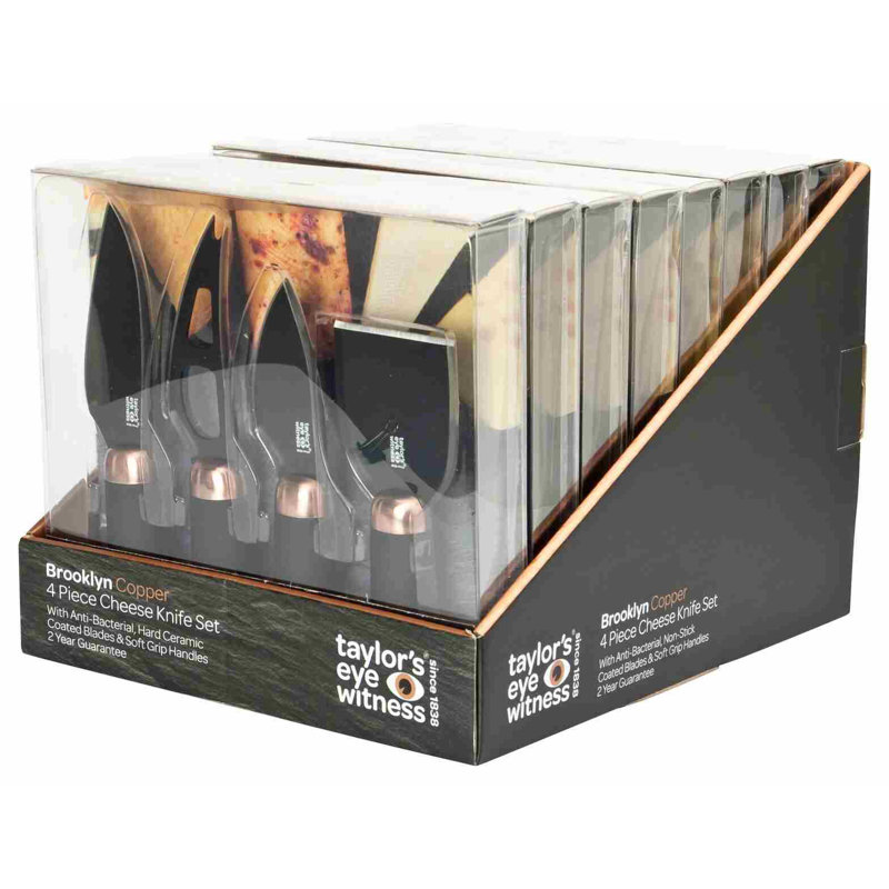 Brooklyn Stainless Steel Cheese Serving Set