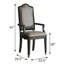 Fauteuil rembourré gris et gris Sarek-417577038-417577039