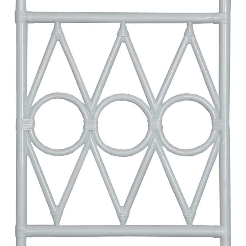 Michelle Platform Bed, Light Gray, Extra-Long Twin