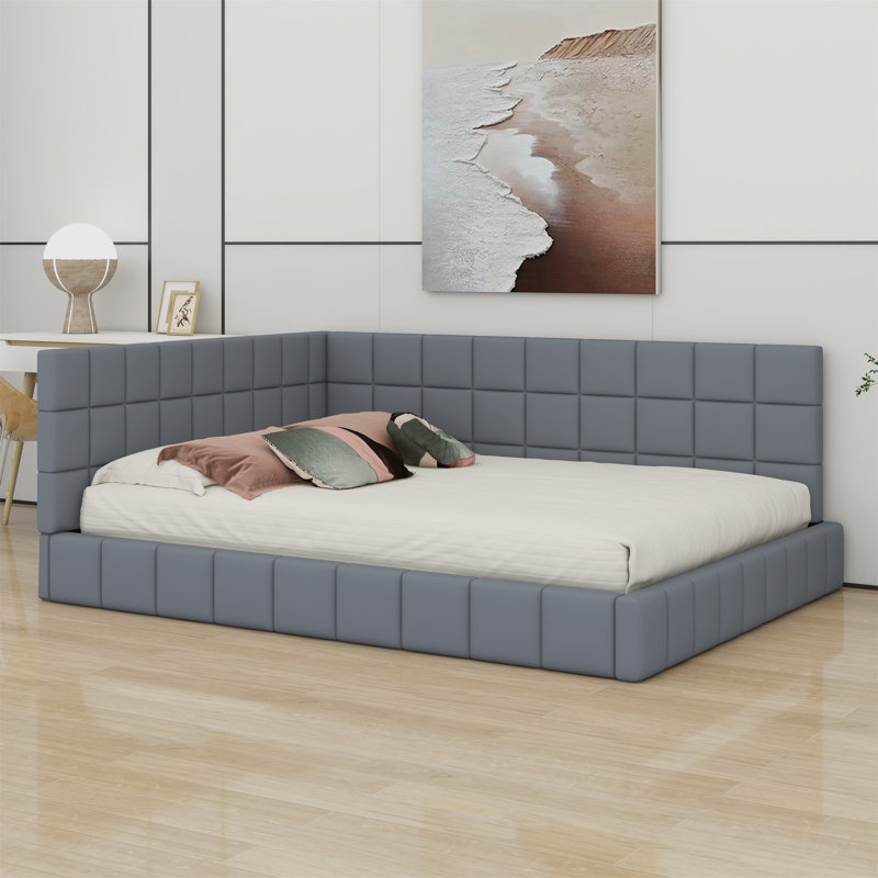 Upholstered Daybed, Gray