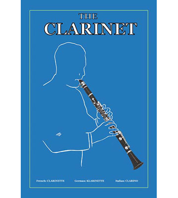 « the clarinet », impression encadrée