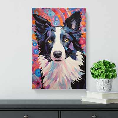 Border Collie - Wrapped Canvas