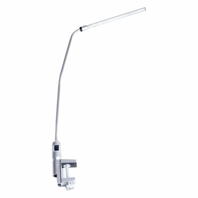 Hamerton 41""  Desk Lamp with Clamp - Modern Contemporary LED Clip on Light for Desk or Table -  Ebern Designs, 295FDF04FAB24ECB99F068EE88931AC0