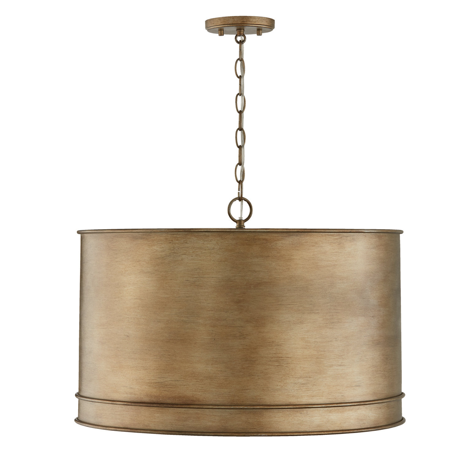 Capital Lighting 4 - Light Gold Drum Pendant | Wayfair