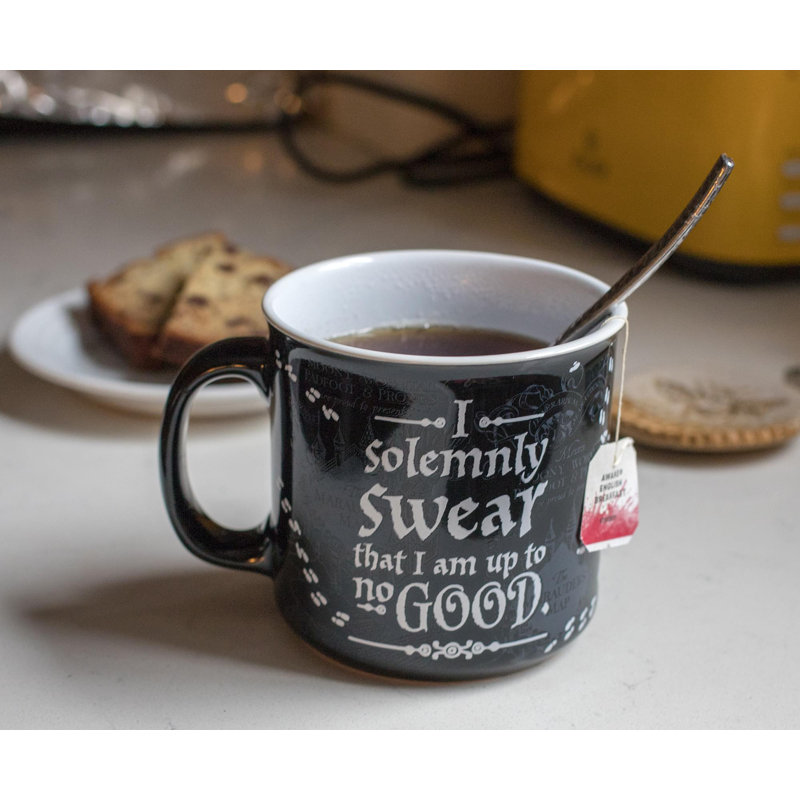 Tasse de camping en céramique Harry Potter Marauders Map | Peut contenir 20 onces