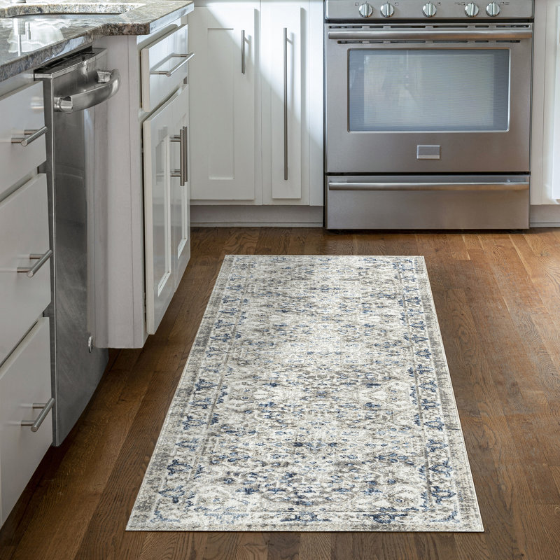 Tapis brun Crosland, Tapis de couloir 2 pi 3 po x 7 pi 3 po