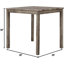 Ensemble de salle à manger avec tabourets capitonnés Timeless