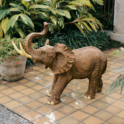 Statue éléphant éclatante entry