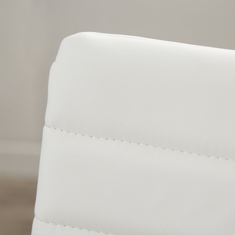 Chaise d'appoint Abdulrhaman, Blanc