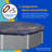 8-Year Round Leaf Net Above Ground Pool Cover-9055458