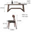Ensemble de table et chaises Art Rock-105989936