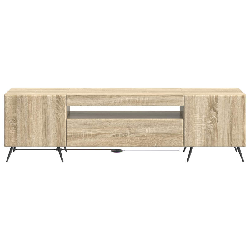 TV Stand for TVs up to 65", Sonoma Oak