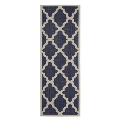 TRELLIS GREL FLATW NAVY 120/160cm
