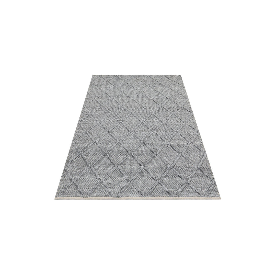 Handgefertigter Teppich Grey