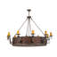 Thornaby 16 - Light Glass Chandelier