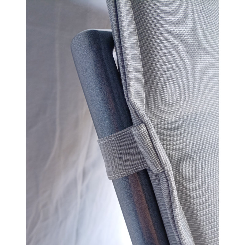 Frisco Garden Seat/Back Cushion, Light Grey
