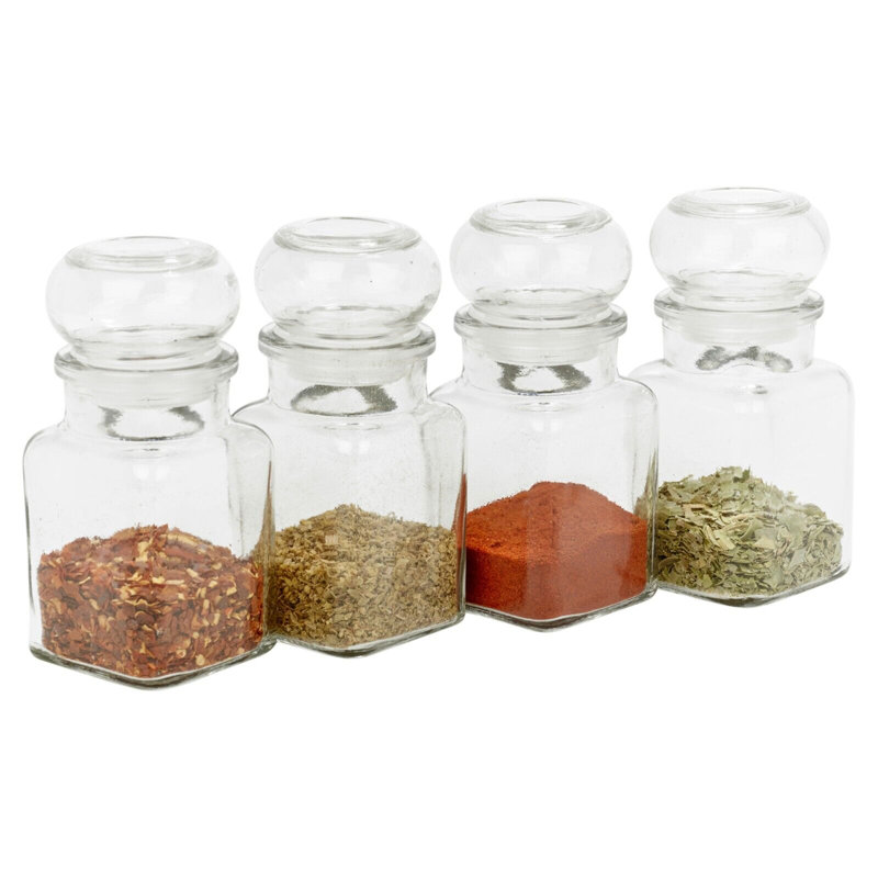 Parksdale Glass Jar - Set of 8