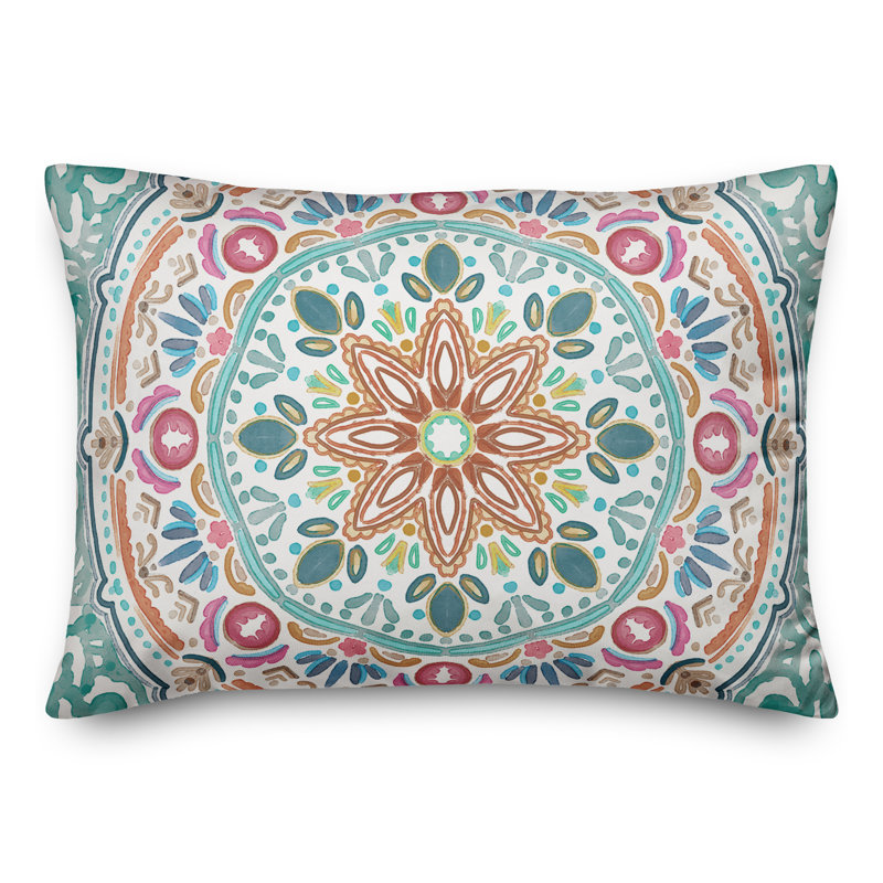  Housse et insert de coussin d'extérieur pour l'extérieur, Bleu, Floral 1