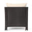 Chaise d'appoint élégante de style minimaliste moderne