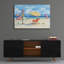 «Beach Signs Umbrellas» par Paul Brent, acrylique-315518080