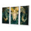 Astrologie verte et jaune «Aries Awakening I» «Astrologie verte et jaune Aries Awakening I» - 3 pièces-107169083-107169093