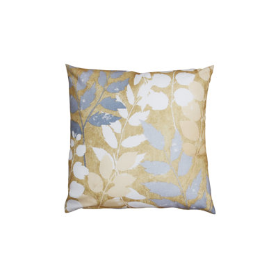 Floral Reversible Throw Pillow