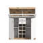 Earlton 117cm Wide 2 Drawer Highboard