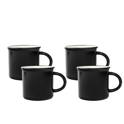 Tinware Stoneware Mug