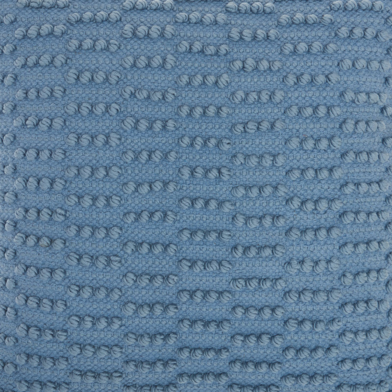 Dredyn Square Cotton Pillow Cover & Insert, Ocean Blue