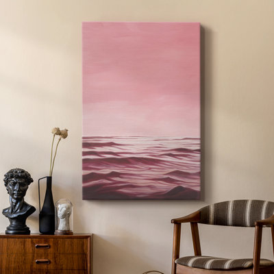 Playa Rosa I -Custom Wrapped Gallery Cavas