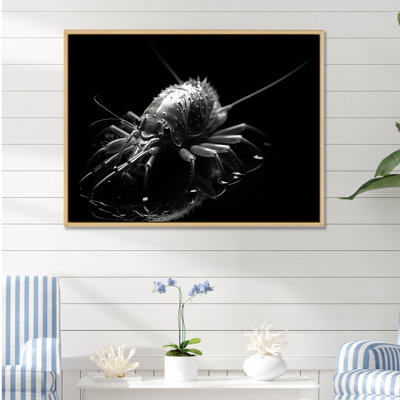 Reproduction d'art sur toile, noir et blanc