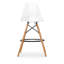 Tabouret de comptoir Johanan, noir-71243284