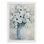 Bouquet d'anémones blanches - impression sur toile seulement - non encadrée