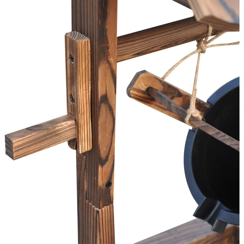 Indoor Outdoor Wood Waterfall Fountain