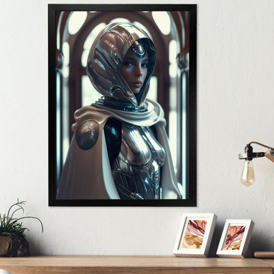 " Futuristic Robot Woman III "