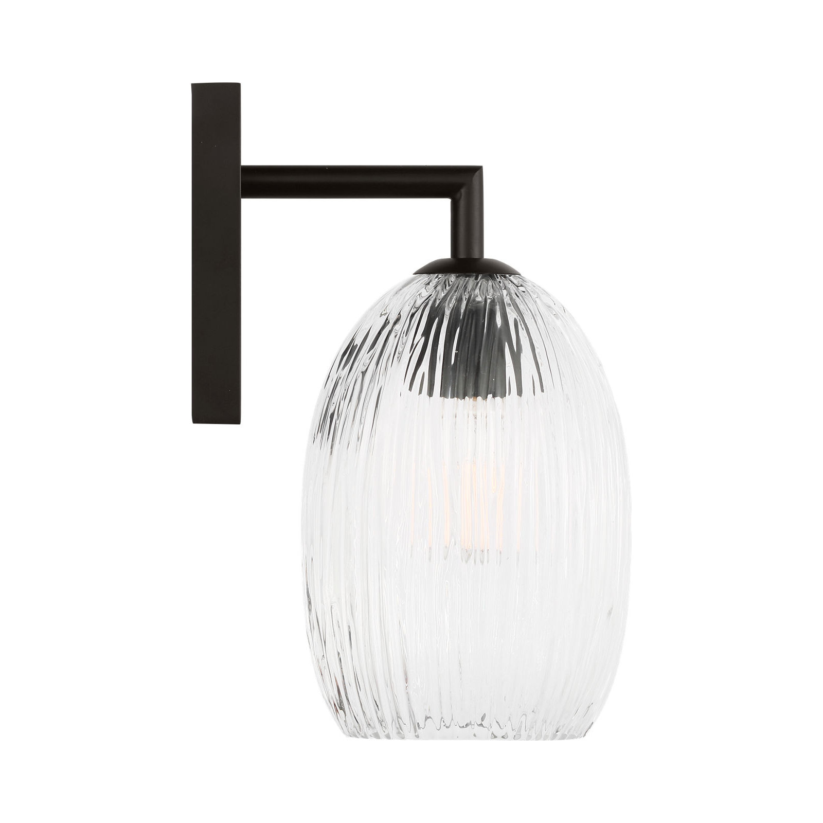 Serafina 10 Sconce, Aged Iron