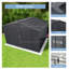 Remise de rangement extérieure en métal avec évents pour terrasse de jardin, gris-103398005