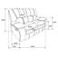 Causeuse inclinable Elodie-1673028314