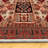 Jateen Collection Digital Print Cotton-Polyester Blend Red Beige Rug-1488857299