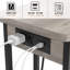 Table de bout en C avec station de charge-696612202