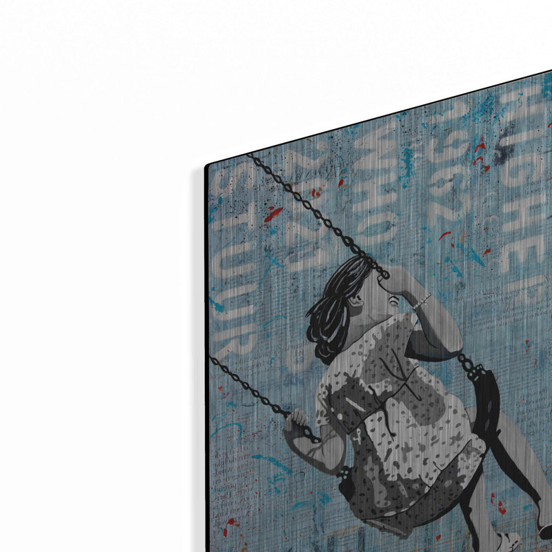 «SPRING SWING» par DB Waterman, H 16 po x l 12 po