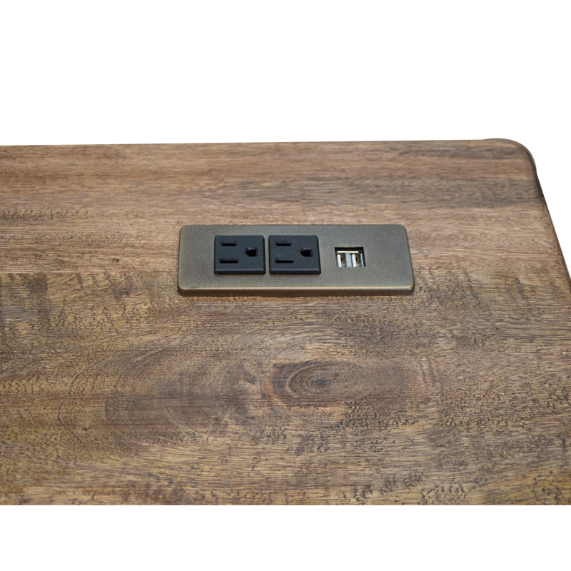 Bureau en bois massif Generose