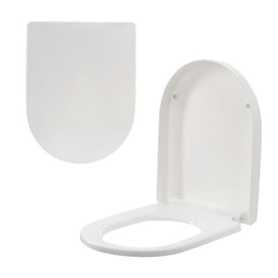  D-Shaped Toilet Seat