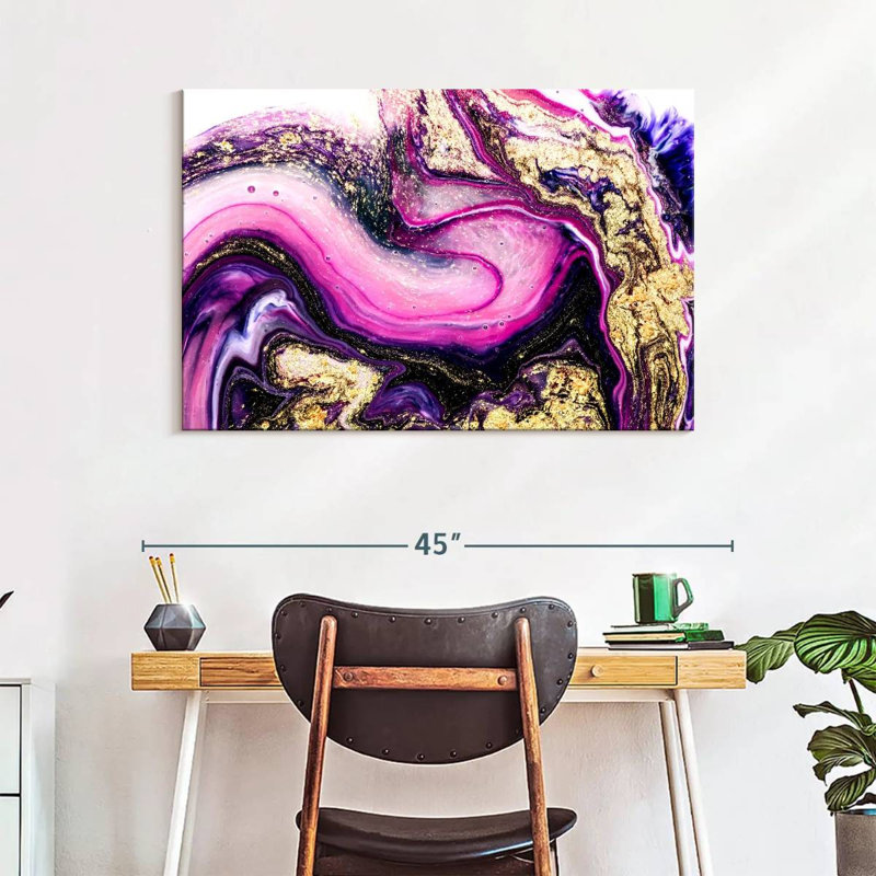 Avery Abstract Fluid, 26" H x 39" W