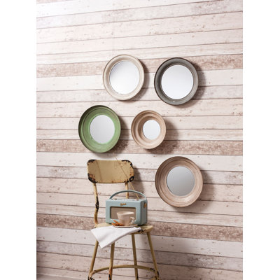 Baltusrol Metal Flat Wall Mirror