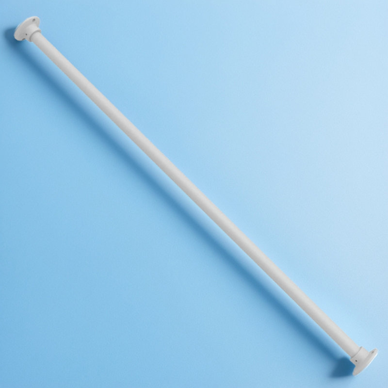 Tringle droite pour rideau de douche en acier inoxydable Never 304, Acier inoxydable